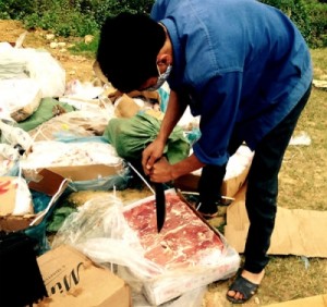 Thịt bò đông lạnh nhập lậu Trung Quốc 'âm thầm' vào Việt Nam