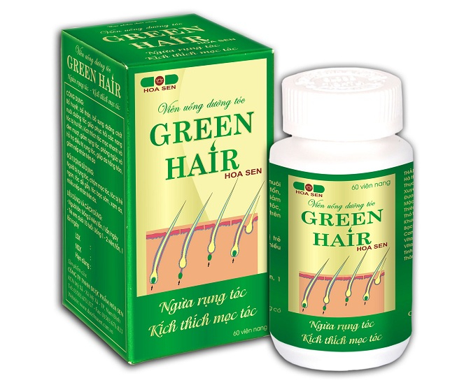 Hop + lo + vien Green Hair 3D CV 2 (khong nen)
